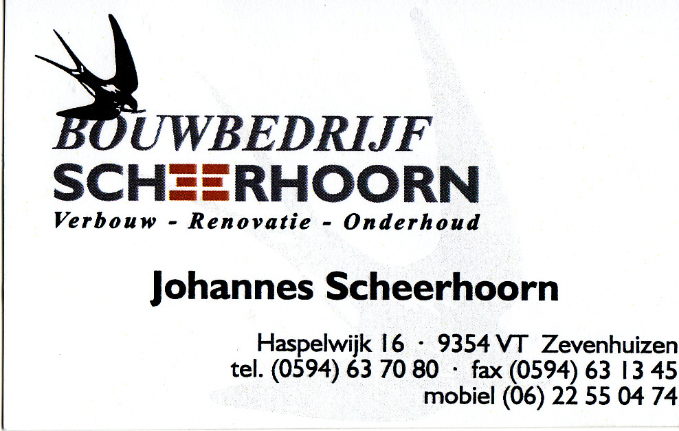 logo scheerhoorn